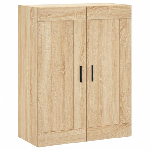 vidaXL Wandschrank Sonoma-Eiche 69,5x34x90 cm Holzwerkstoff