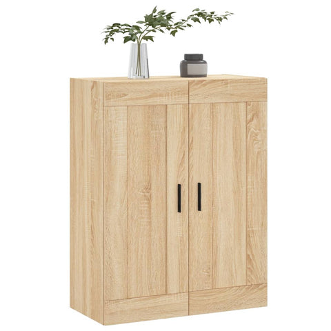 vidaXL Wandschrank Sonoma-Eiche 69,5x34x90 cm Holzwerkstoff