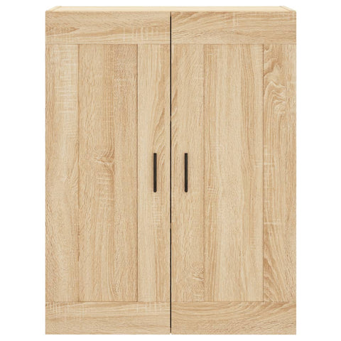 vidaXL Wandschrank Sonoma-Eiche 69,5x34x90 cm Holzwerkstoff