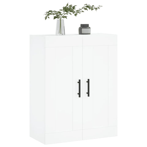 vidaXL Wandschrank Weiß 69,5x34x90 cm Holzwerkstoff