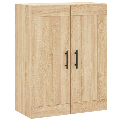 vidaXL Wandschrank Sonoma-Eiche 69,5x34x90 cm Holzwerkstoff