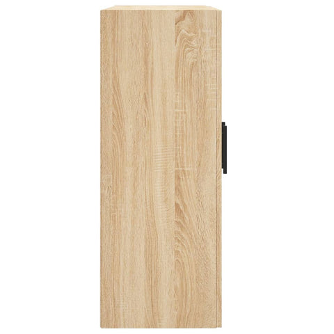 vidaXL Wandschrank Sonoma-Eiche 69,5x34x90 cm Holzwerkstoff