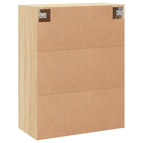 vidaXL Wandschrank Sonoma-Eiche 69,5x34x90 cm Holzwerkstoff