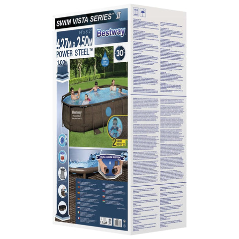 Bestway Power Steel Pool-Set 427x250x100 cm