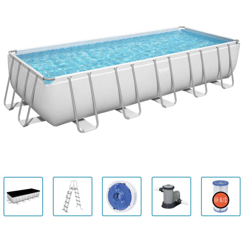 Bestway Power Steel Pool Rechteckig 19281 L