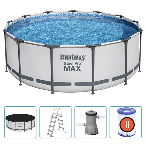 Bestway Steel Pro MAX Rund Pool Set 396x122 cm