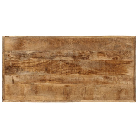 vidaXL Esstisch 110x55x75 cm Massivholz Mango