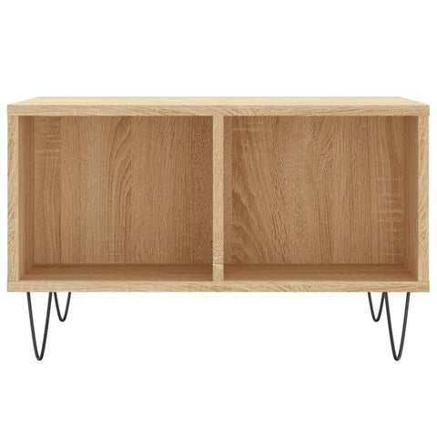 vidaXL Couchtisch Sonoma-Eiche 60x50x36,5 cm Holzwerkstoff