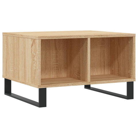 vidaXL Couchtisch Sonoma-Eiche 60x50x36,5 cm Holzwerkstoff