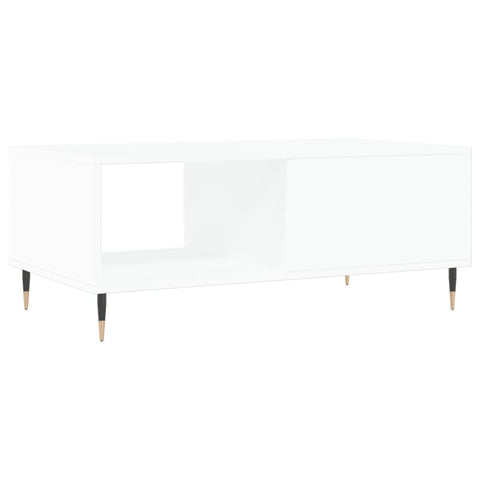 vidaXL Couchtisch Weiß 90x50x36,5 cm Holzwerkstoff