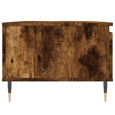 vidaXL Couchtisch Räuchereiche 90x50x36,5 cm Holzwerkstoff