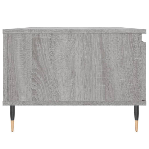 vidaXL Couchtisch Grau Sonoma 90x50x36,5 cm Holzwerkstoff