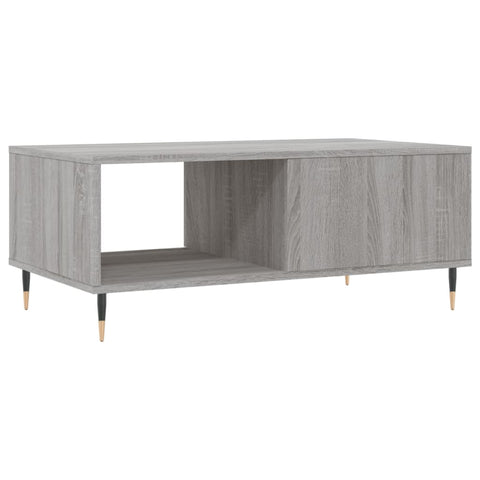 vidaXL Couchtisch Grau Sonoma 90x50x36,5 cm Holzwerkstoff