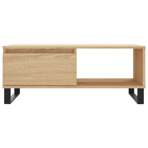 vidaXL Couchtisch Sonoma-Eiche 90x50x36,5 cm Holzwerkstoff