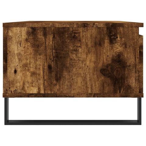 vidaXL Couchtisch Räuchereiche 90x50x36,5 cm Holzwerkstoff