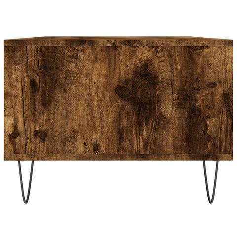 vidaXL Couchtisch Räuchereiche 90x50x36,5 cm Holzwerkstoff