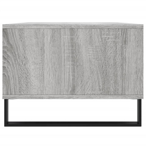 vidaXL Couchtisch Grau Sonoma 90x50x36,5 cm Holzwerkstoff