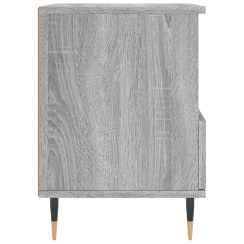 vidaXL Nachttisch Grau Sonoma 40x35x50 cm Holzwerkstoff