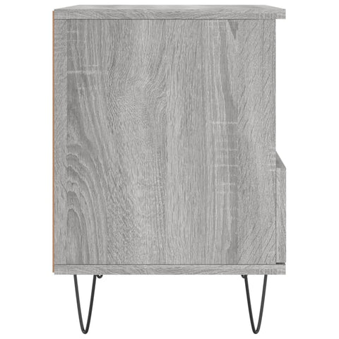 vidaXL Nachttisch Grau Sonoma 40x35x50 cm Holzwerkstoff