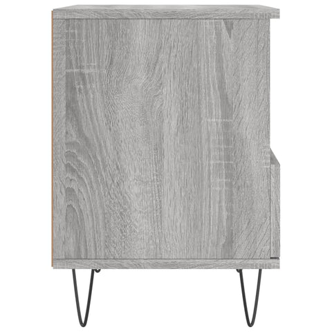 vidaXL Nachttische 2 Stk. Grau Sonoma 40x35x50 cm Holzwerkstoff