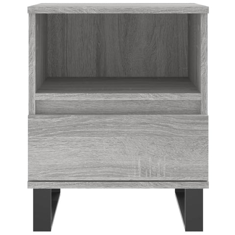 vidaXL Nachttisch Grau Sonoma 40x35x50 cm Holzwerkstoff