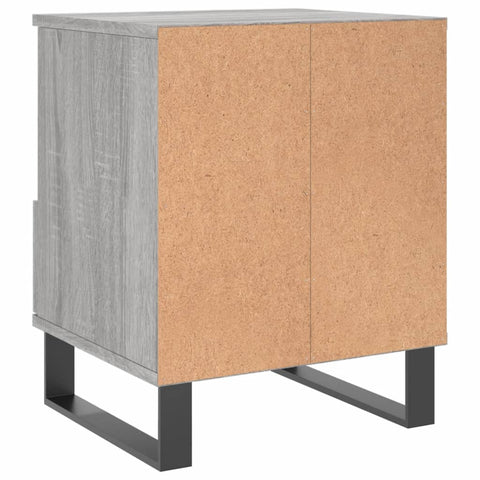 vidaXL Nachttisch Grau Sonoma 40x35x50 cm Holzwerkstoff