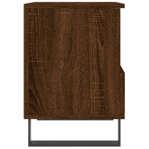 vidaXL Nachttische 2 Stk. Braun Eichen-Optik 40x35x50 cm Holzwerkstoff