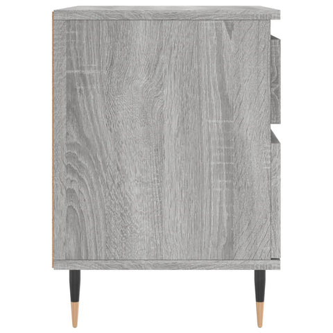 vidaXL Nachttisch Grau Sonoma 40x35x50 cm Holzwerkstoff