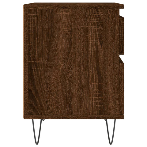 vidaXL Nachttisch Braun Eichen-Optik 40x35x50 cm Holzwerkstoff