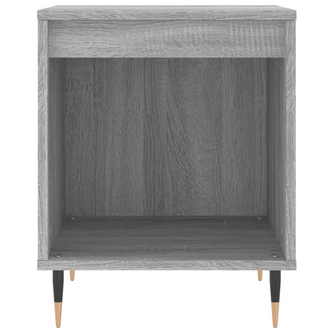 vidaXL Nachttische 2 Stk. Grau Sonoma 40x35x50 cm Holzwerkstoff