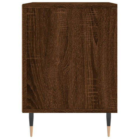 vidaXL Nachttische 2 Stk. Braun Eichen-Optik 40x35x50 cm Holzwerkstoff