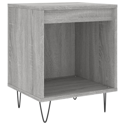 vidaXL Nachttisch Grau Sonoma 40x35x50 cm Holzwerkstoff