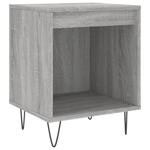 vidaXL Nachttische 2 Stk. Grau Sonoma 40x35x50 cm Holzwerkstoff