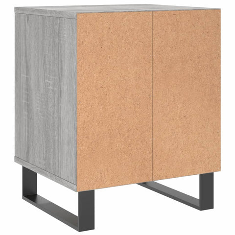 vidaXL Nachttisch Grau Sonoma 40x35x50 cm Holzwerkstoff