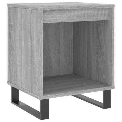 vidaXL Nachttische 2 Stk. Grau Sonoma 40x35x50 cm Holzwerkstoff