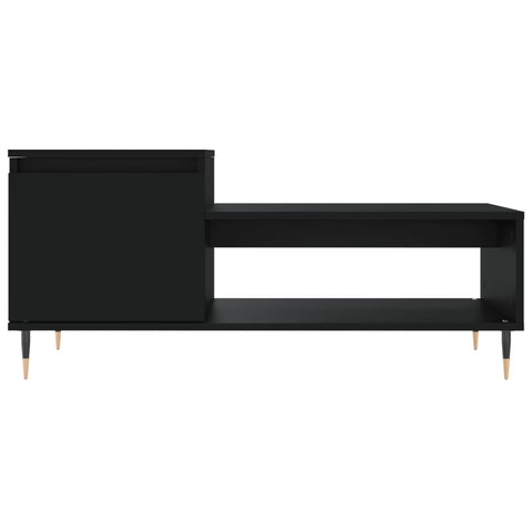 vidaXL Couchtisch Schwarz 100x50x45 cm Holzwerkstoff