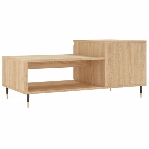 vidaXL Couchtisch Sonoma-Eiche 100x50x45 cm Holzwerkstoff