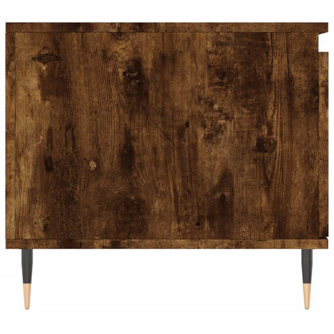 vidaXL Couchtisch Räuchereiche 100x50x45 cm Holzwerkstoff