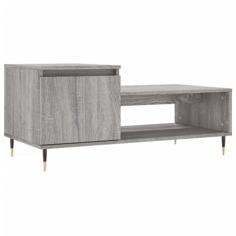 vidaXL Couchtisch Grau Sonoma 100x50x45 cm Holzwerkstoff