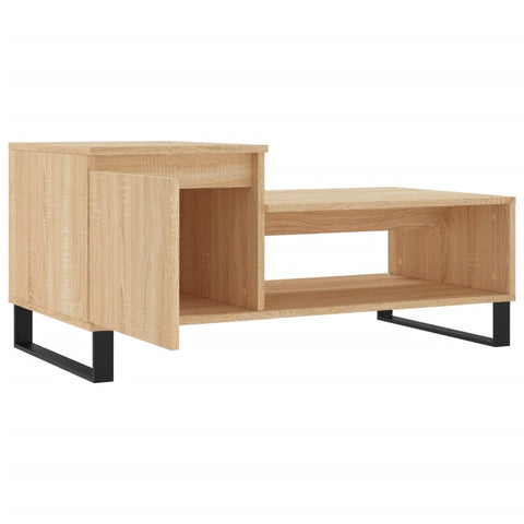 vidaXL Couchtisch Sonoma-Eiche 100x50x45 cm Holzwerkstoff