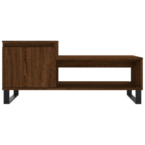 vidaXL Couchtisch Braun Eichen-Optik 100x50x45 cm Holzwerkstoff