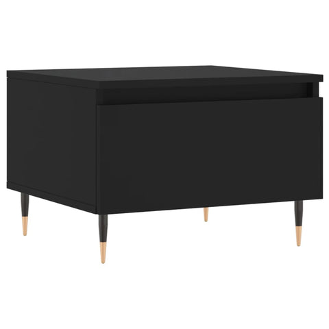 vidaXL Couchtisch Schwarz 50x46x35 cm Holzwerkstoff