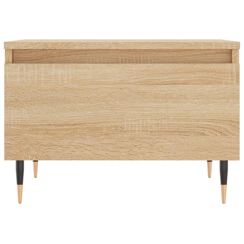 vidaXL Couchtische 2 Stk. Sonoma-Eiche 50x46x35 cm Holzwerkstoff