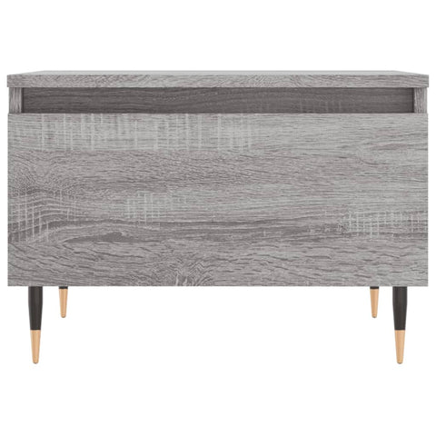 vidaXL Couchtisch Grau Sonoma 50x46x35 cm Holzwerkstoff