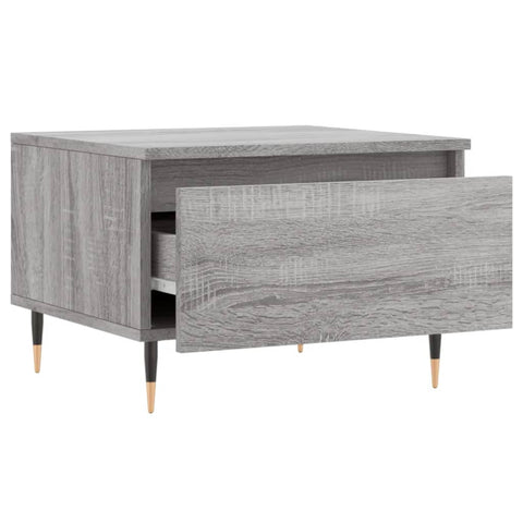 vidaXL Couchtische 2 Stk. Grau Sonoma 50x46x35 cm Holzwerkstoff