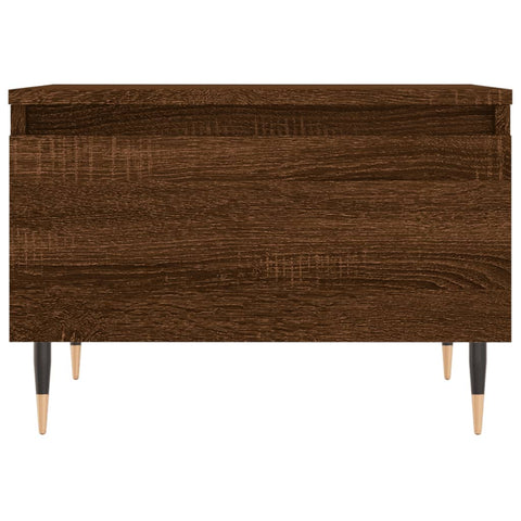 vidaXL Couchtisch Braun Eichen-Optik 50x46x35 cm Holzwerkstoff