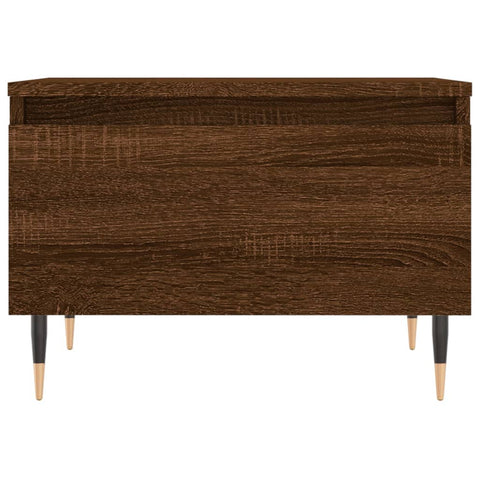 vidaXL Couchtische 2 Stk. Braun Eichen-Optik 50x46x35 cm Holzwerkstoff