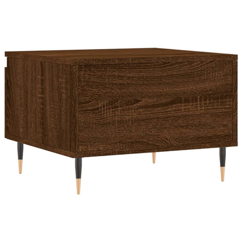 vidaXL Couchtische 2 Stk. Braun Eichen-Optik 50x46x35 cm Holzwerkstoff