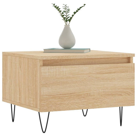 vidaXL Couchtisch Sonoma-Eiche 50x46x35 cm Holzwerkstoff