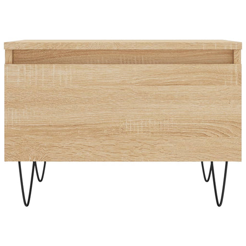 vidaXL Couchtisch Sonoma-Eiche 50x46x35 cm Holzwerkstoff